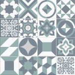 Adesivo para Azulejo - Hidráulico 02 - Mint