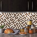 Adesivo para Azulejo - Pastilha Marrom