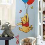Adesivo Ursinho Pooh e Leitão - Disney