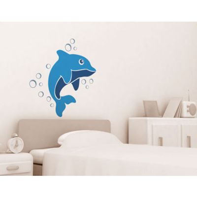 Adesivo de Parede Dolphin