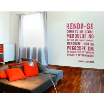 Adesivo de Parede Renda-Se