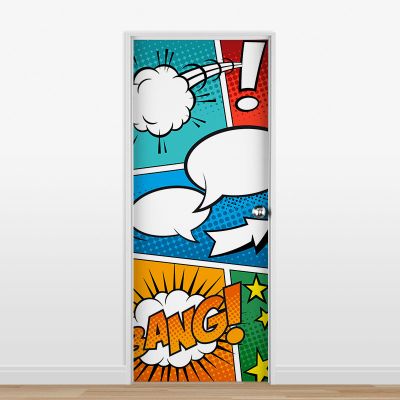 Adesivo para Porta Bang