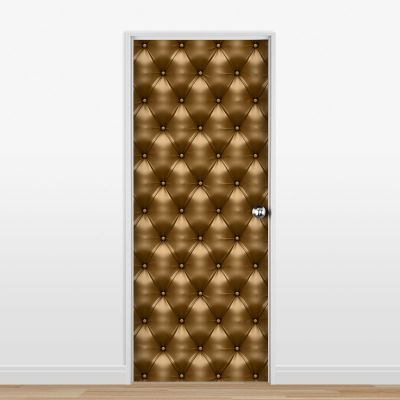 Adesivo para Porta Capitonê Bronze