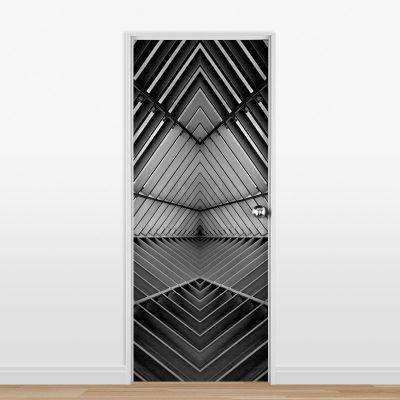 Adesivo para Porta Deconstruction #02