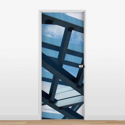 Adesivo para Porta Deconstruction #03