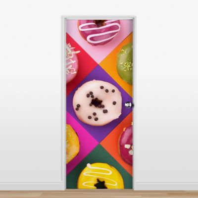 Adesivo para Porta Donuts