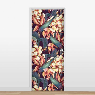 Adesivo para Porta Estampa Floral #01