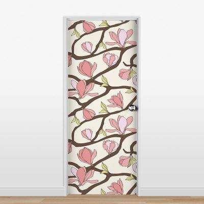 Adesivo para Porta Estampa Floral #02