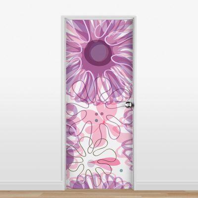 Adesivo para Porta Estampa Floral #03