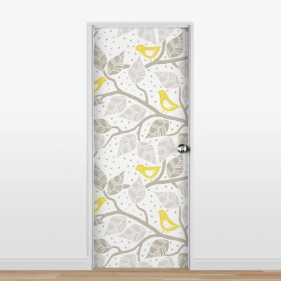 Adesivo para Porta Estampa Floral #04