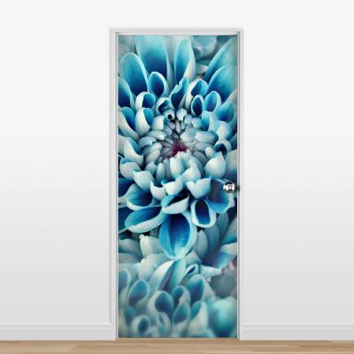 Adesivo para Porta Flor Azul