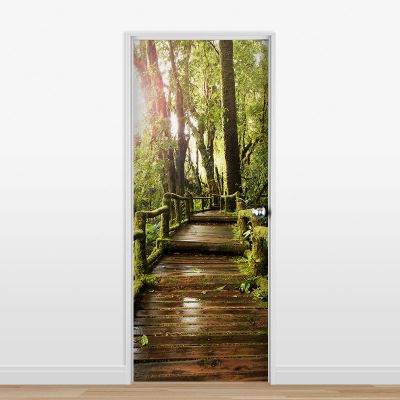 Adesivo para Porta Floresta #01