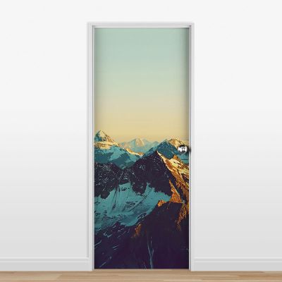 Adesivo para Porta Montanhas #05