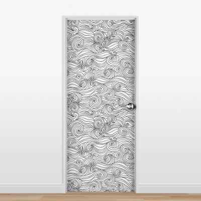 Adesivo para Porta Pattern #10