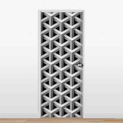 Adesivo para Porta Pattern #11