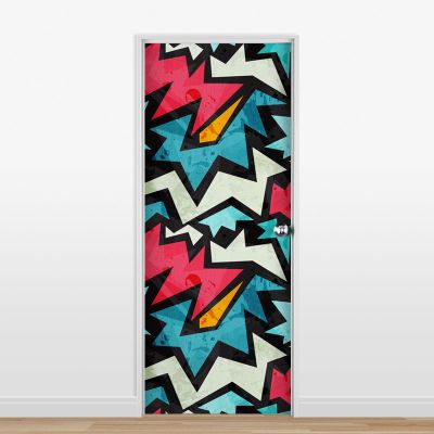 Adesivo para Porta Spikes