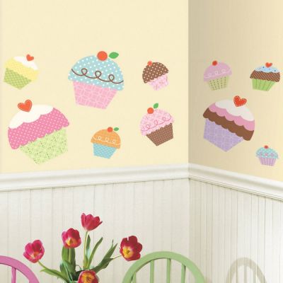 Adesivo Removível Cupcake 