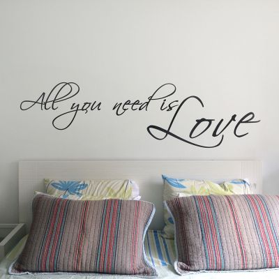 Adesivo de Parede All You Need is Love