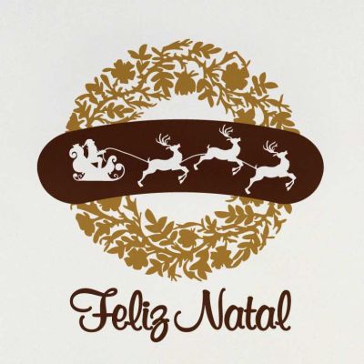 Adesivo de Parede Guirlanda de Folhas