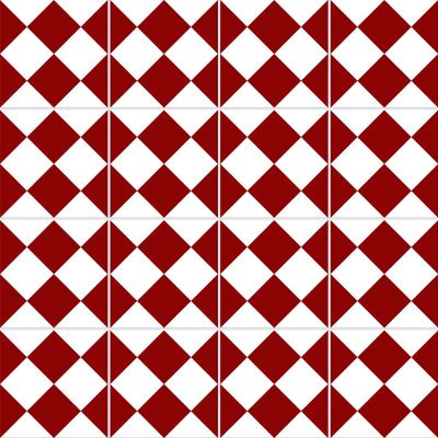 Adesivo para Azulejo - Botequim Vermelho
