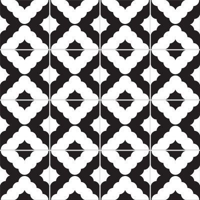Adesivo para Azulejo - Soft Preto