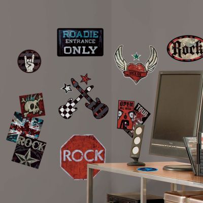 Adesivo Removível Boys Rock n' Roll