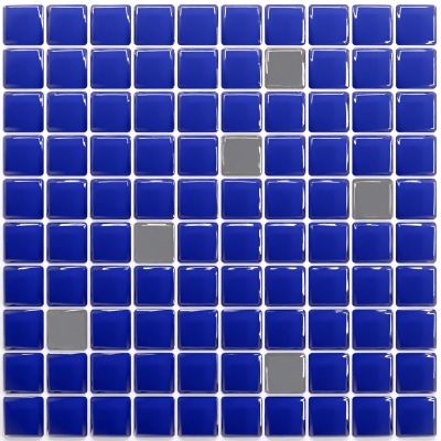Pastilha Adesiva Resinada - Classic Azul-Marinho / Prata